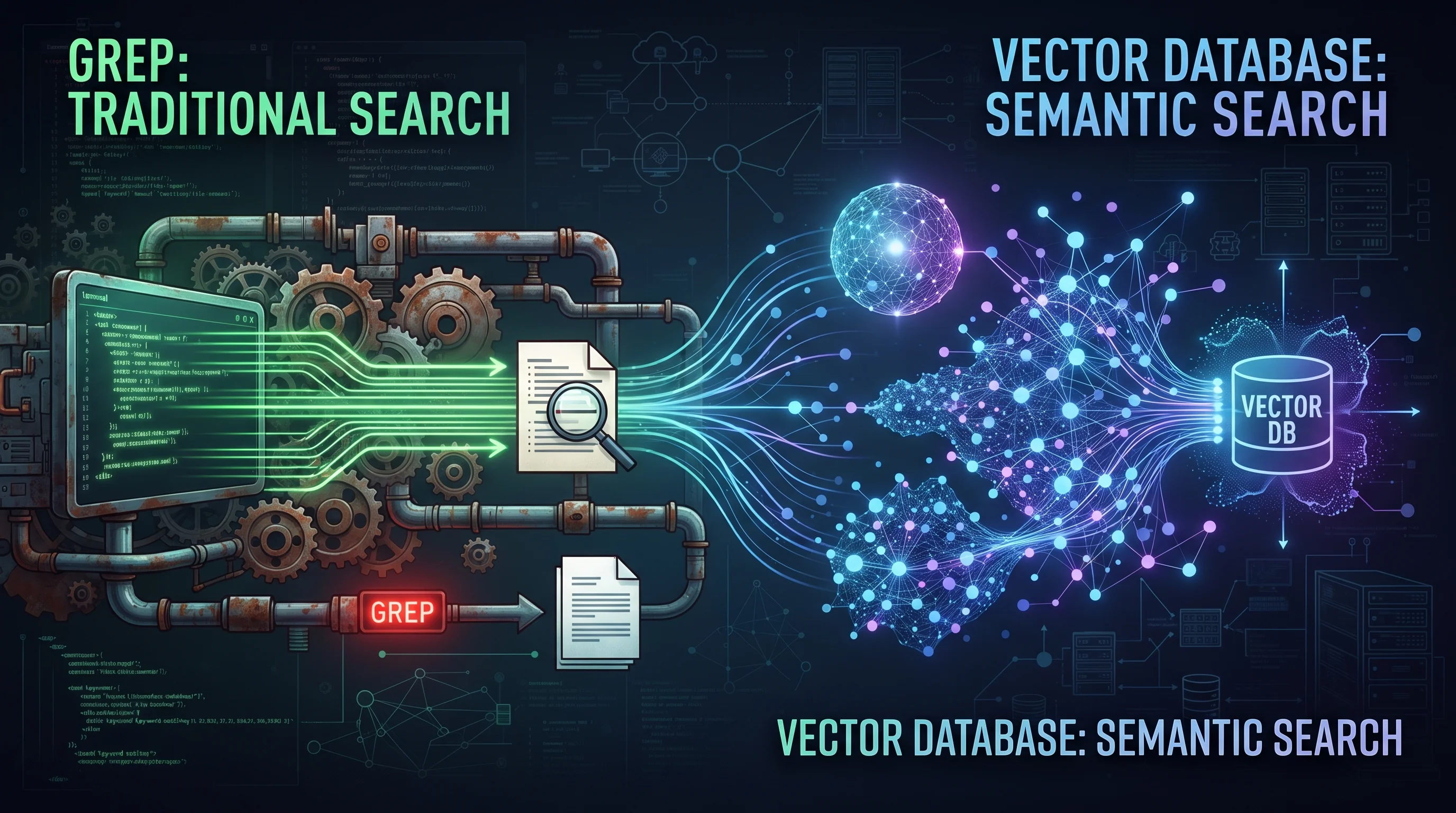 The Retrieval Architecture Debate: When Grep Beats a Vector Database, and When It Doesn't